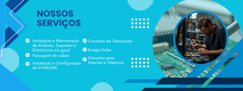 Central das Antenas - Solu��es em telefonia, TV, Internet e Energia Solar - 
